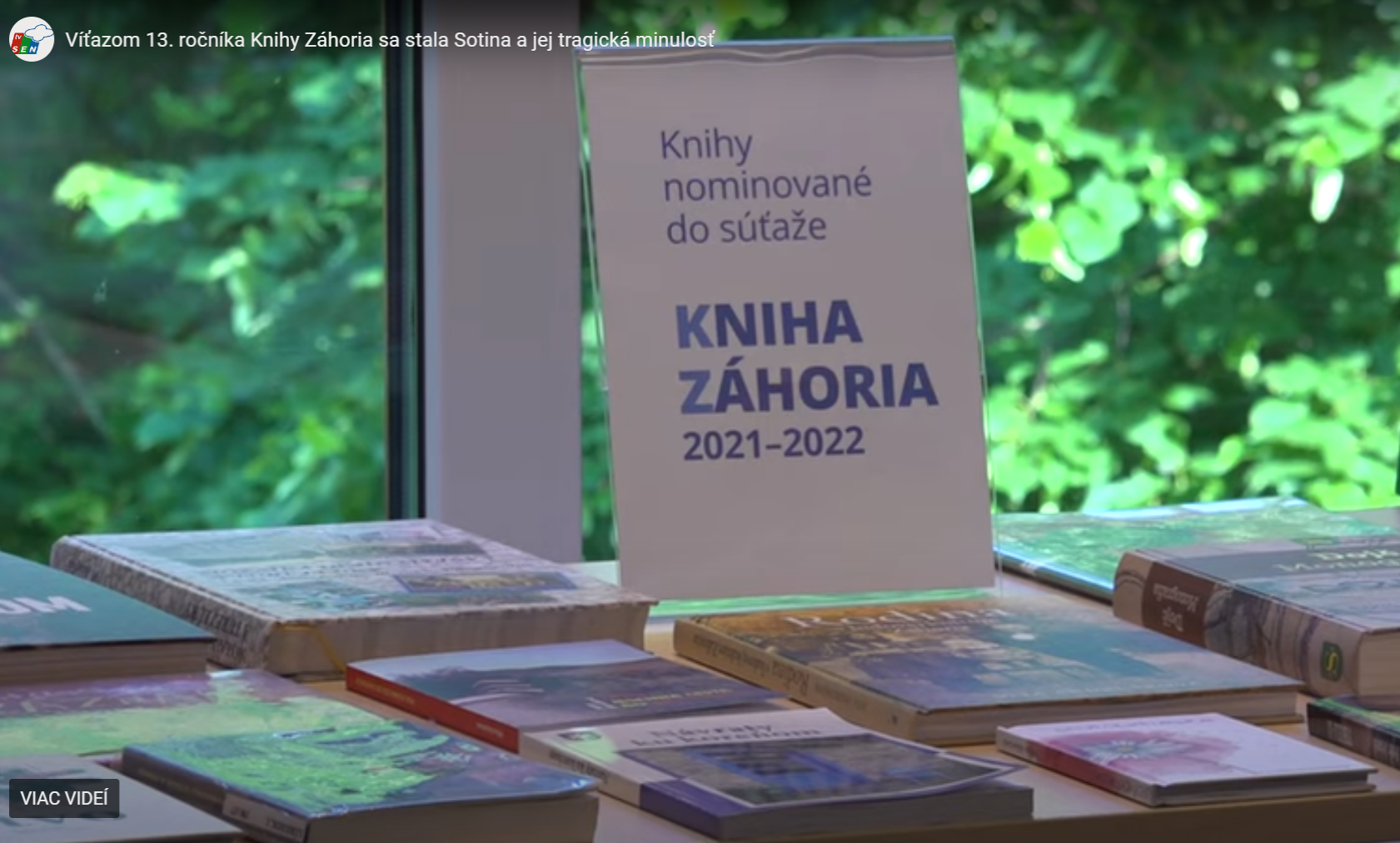 Víťazom 13. ročníka Knihy Záhoria sa stala Sotina a jej tragická minulosť
